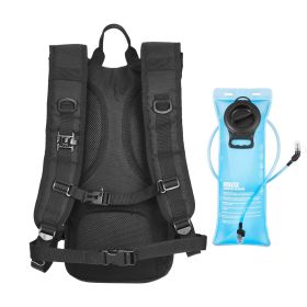 Hydration Backpack, Water Backpack with 3L TPU Water Bladder, Tactical Molle Hiking Hydration Pack with Storage for Men Women