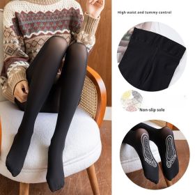 Steel Wire Stocking Women's Sexy Black Not Rotten Flesh Color Durable Anti-snagging (Option: Black-Average Size)