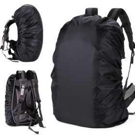 Waterproof Backpack Rain Cover Upgraded Triple Waterproofing With Adjustable Anti Slip Buckle Strap; Wear-Resisting And Durable; For Outdoor; Hik (Color: Black, size: S)